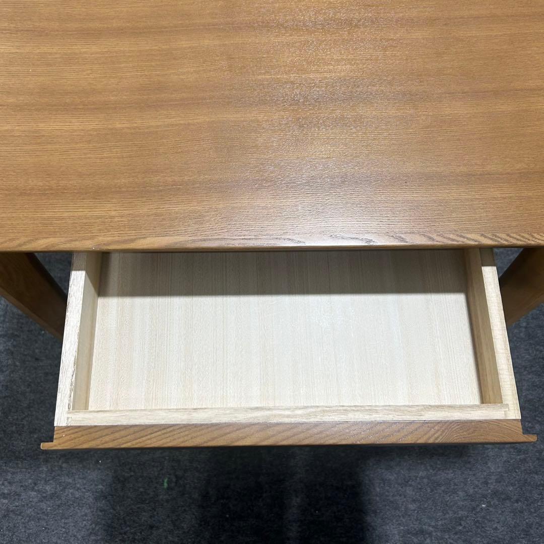 NITORI ダイニングテーブル ロレイン5H 幅80cm 引き出し d3816