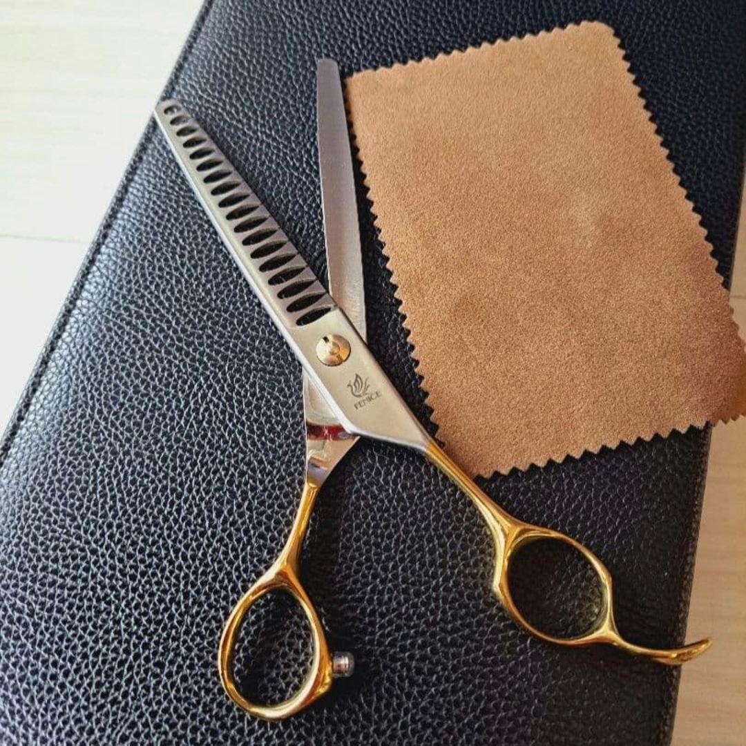 新品☆フェニーチェ トリミングシザーセット☆ストレート&カーブ