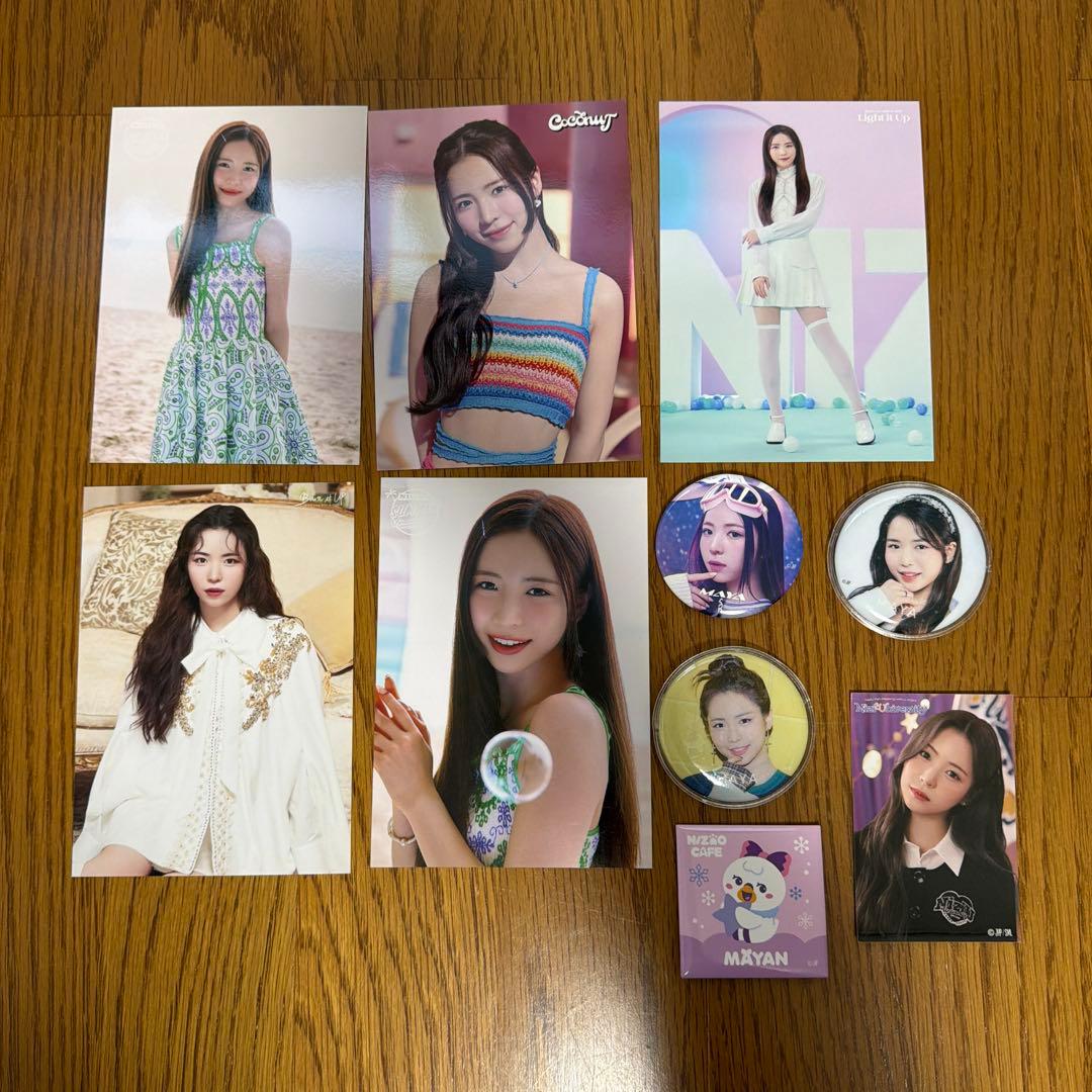 NiziU マヤ ラントレ トレカ 缶バッジ バラ売り⭕️ - メルカリ