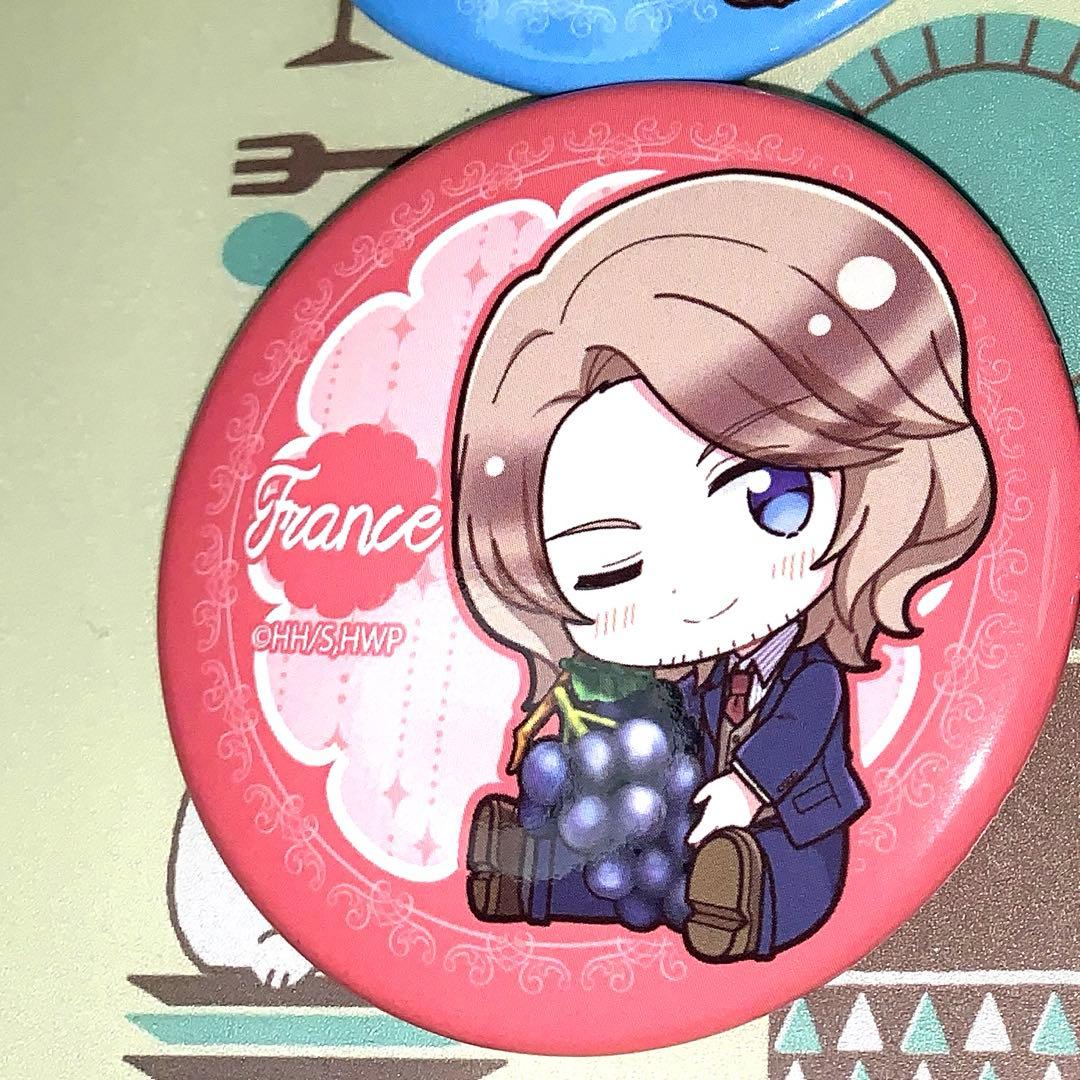 ヘタリアWorld★Stars缶バッジセット