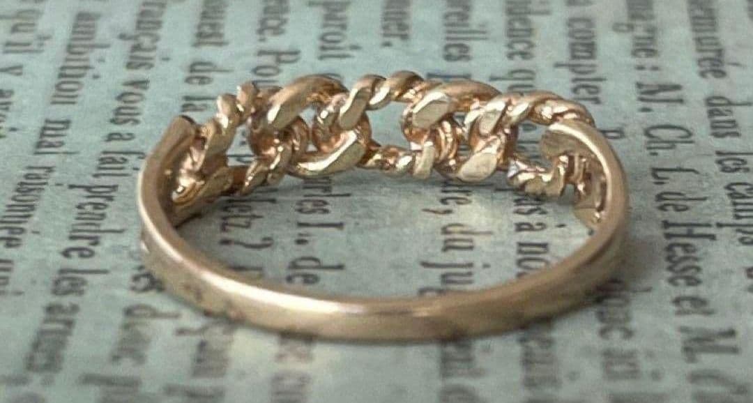 英国　イギリス　ヴィンテージ　ツイストリング