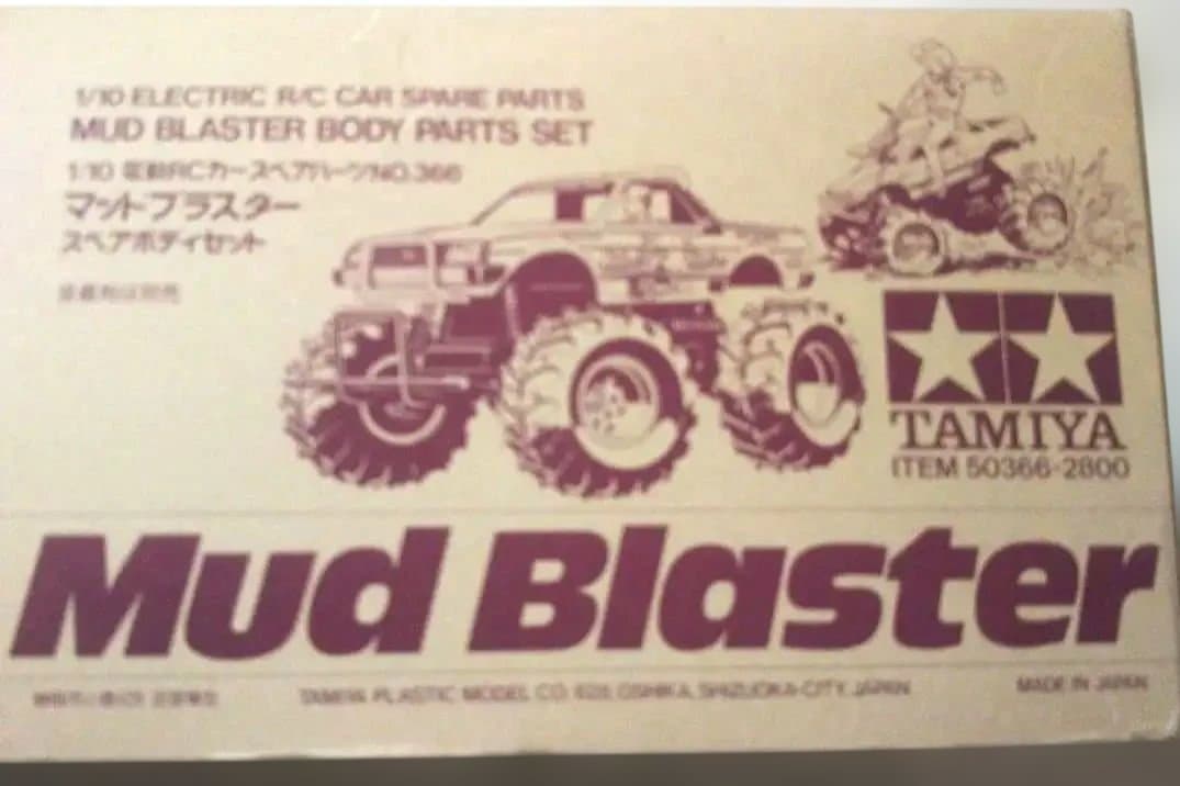 完品⬛️未組立⬛️小鹿タミヤマッドブラスター 電動ラジコンボディ