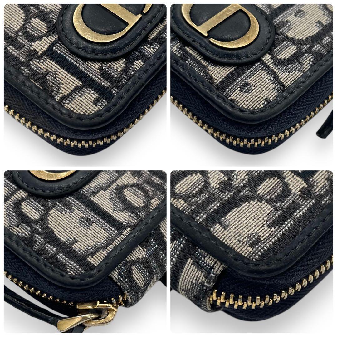 美品■クリスチャンディオール　AirPodsケース　キーホルダー　総柄　チャーム