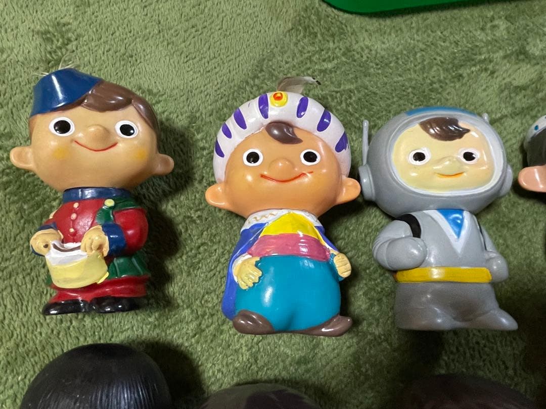 富士銀行　ぼくちゃん　ソフビ貯金箱　14体