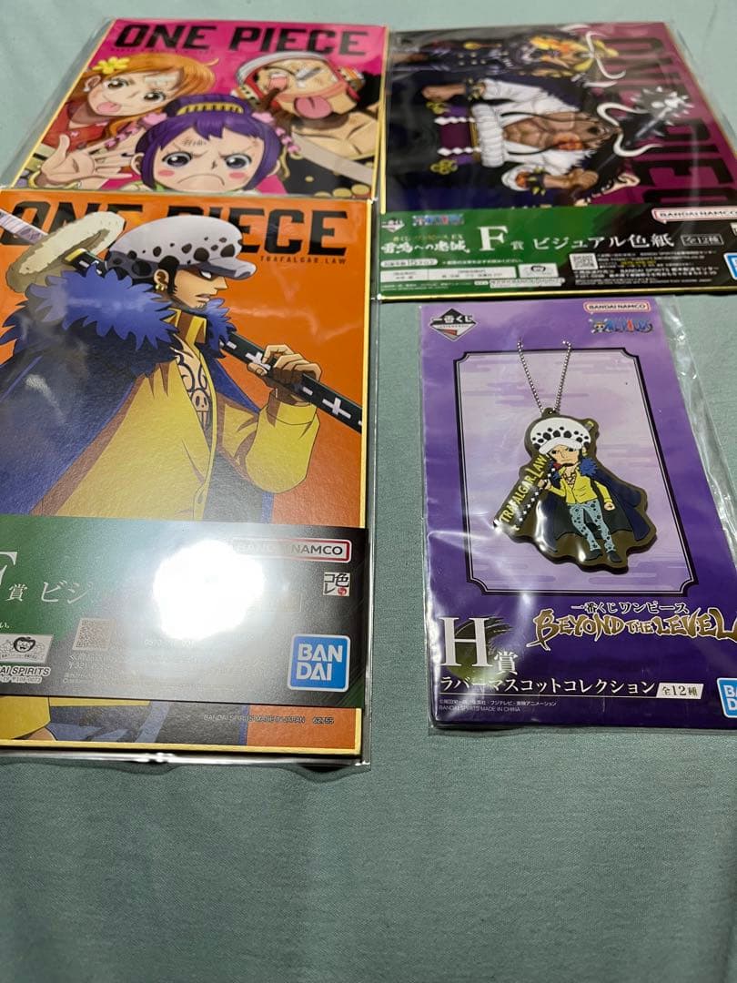 ONE PIECE(ワンピース)E、F、G、H賞(合計34点)新品