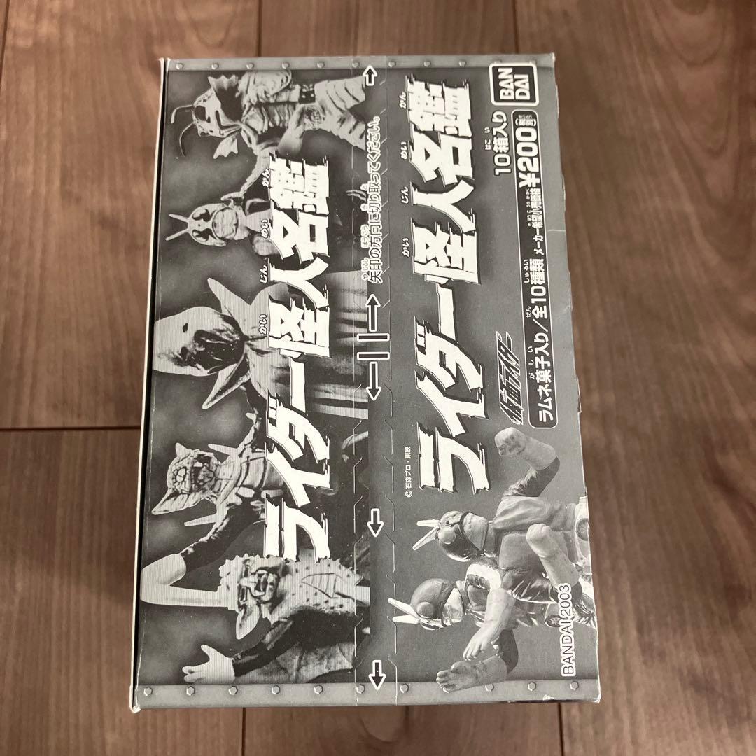 【ライダー怪人名鑑】仮面ライダー 2004年 初版 コンプリート 箱未開封品