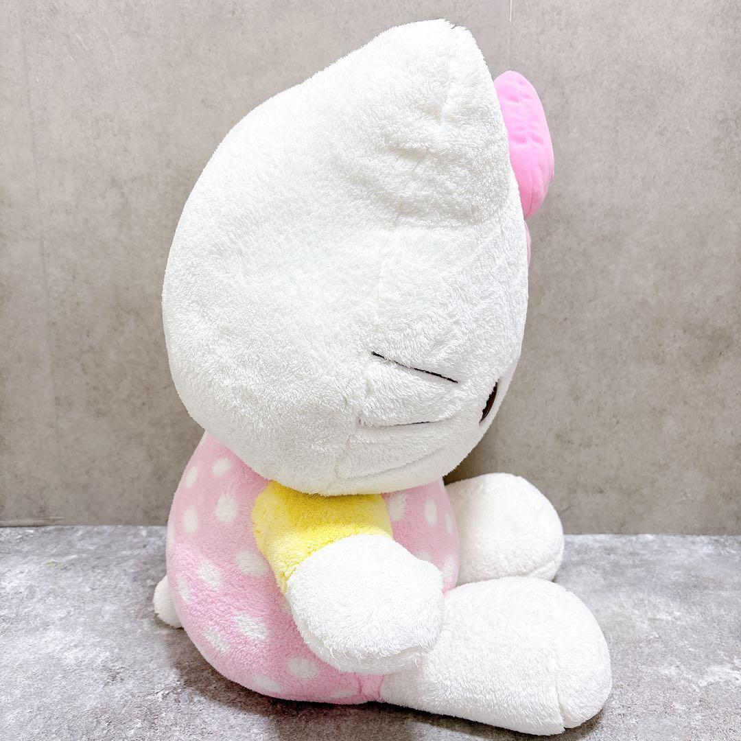 ハローキティ キティちゃん ぬいぐるみ 3Lサイズ 特大 サンリオスマイルタグ