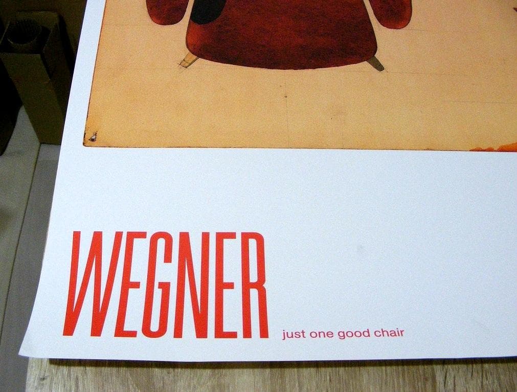 Hans J. Wegner Design Museum 2014年ポスター - メルカリ