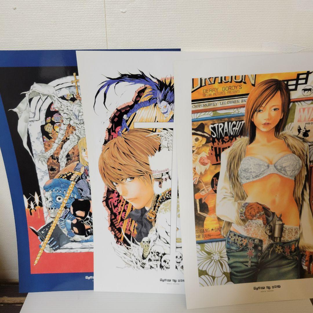 小畑健画集 blanc et noir ポストカード付き 小畑健画集 blanc et noir