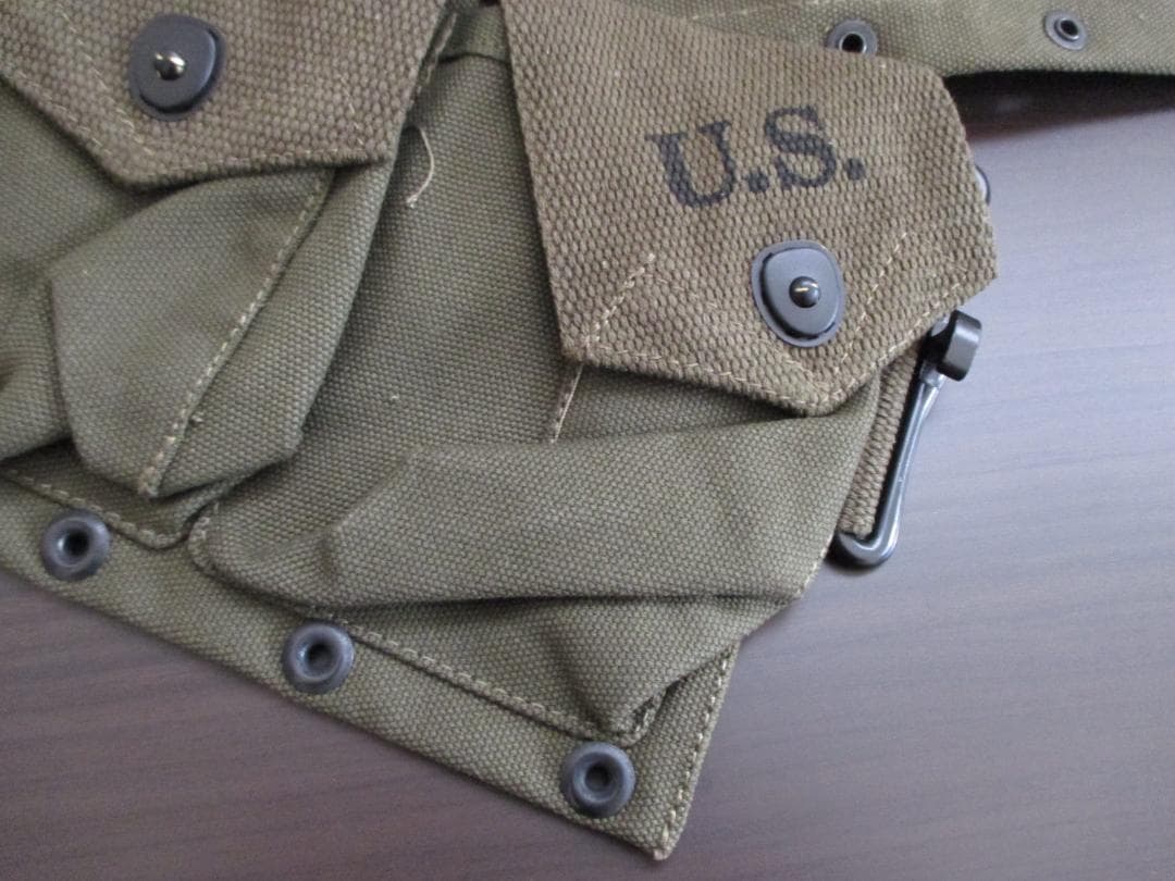 新品 レプリカ OD色 米軍 M1937 ブローニング BAR ピストルベルト