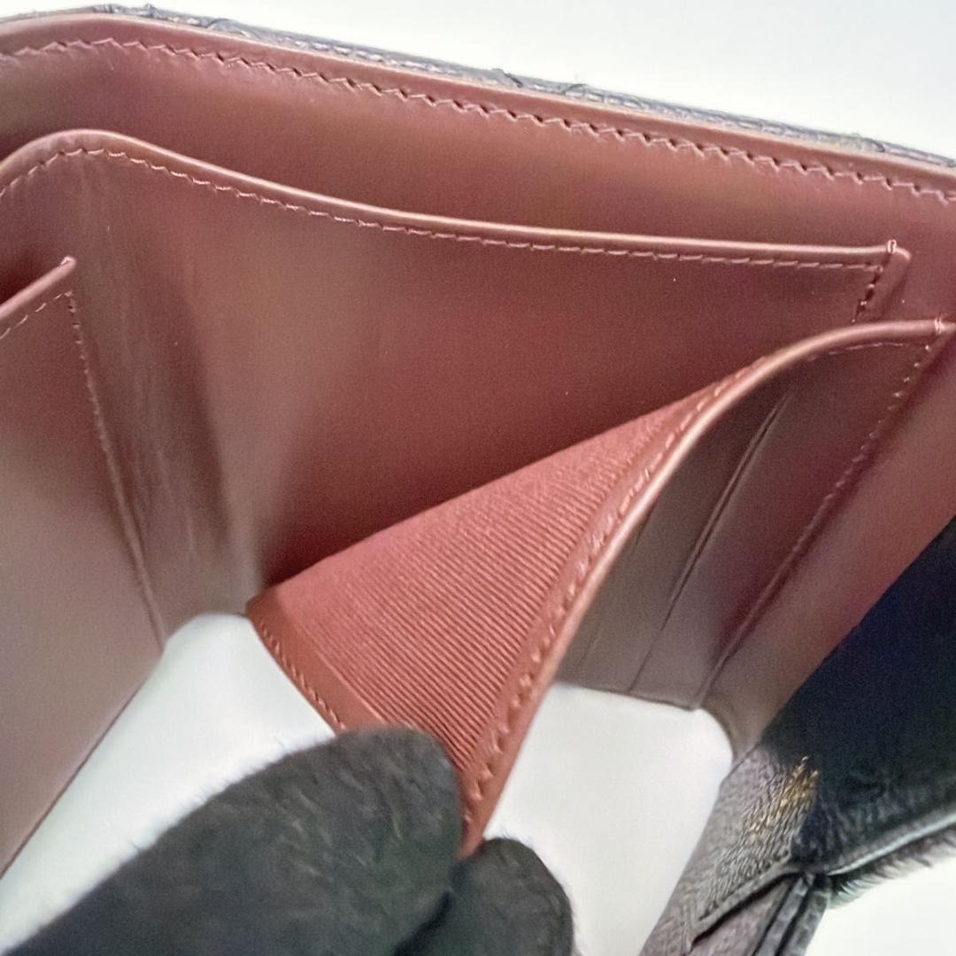 【yukari】シャネル ココマーク マトラッセ 三つ折り財布 コンパク