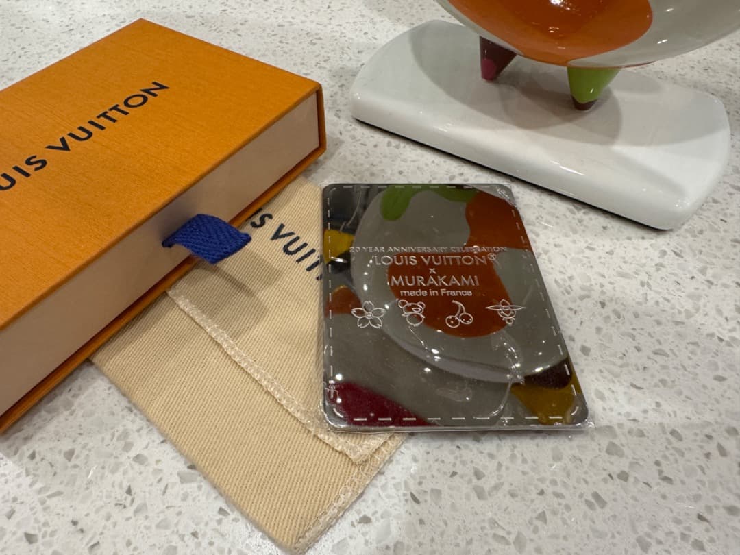入手困難 村上隆 × ルイヴィトン メタルプレート カード