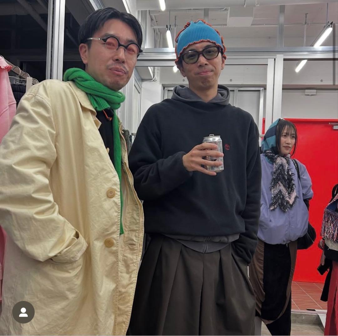 Anthony Calydon ビーニー 希少 【ANTHONY CALYDON】TUピンクニット帽