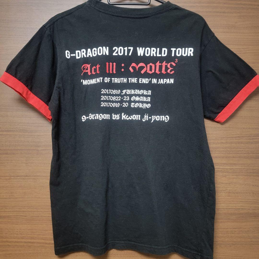 G-DRAGON 2017 WORLD TOUR Tシャツ Lサイズ BIGBANG G-DRAGON Tシャツ