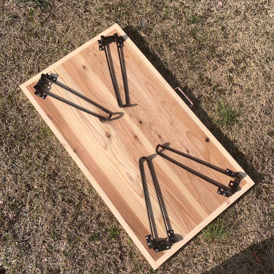 サイドテーブル ローテーブル アウトドアキャンプ 折りたたみ