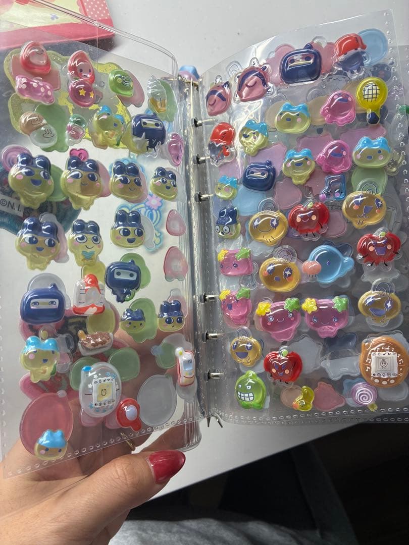 キャラクターシール完成品