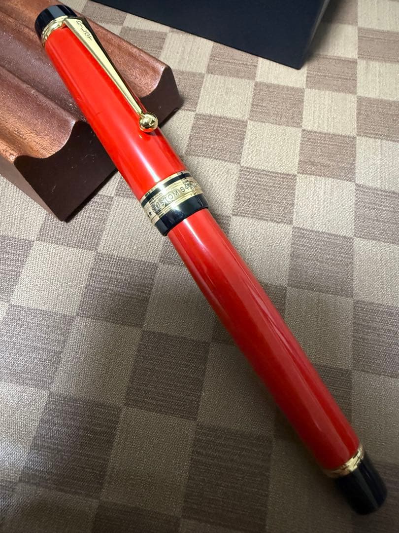パイロット万年筆845、朱漆