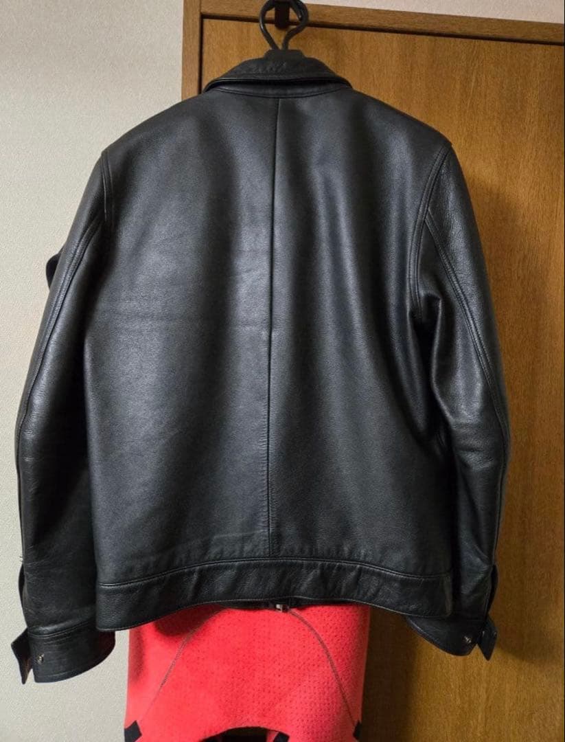 WACKOMARIAワコマリア シングルレザーライダースジャケット Mブラック