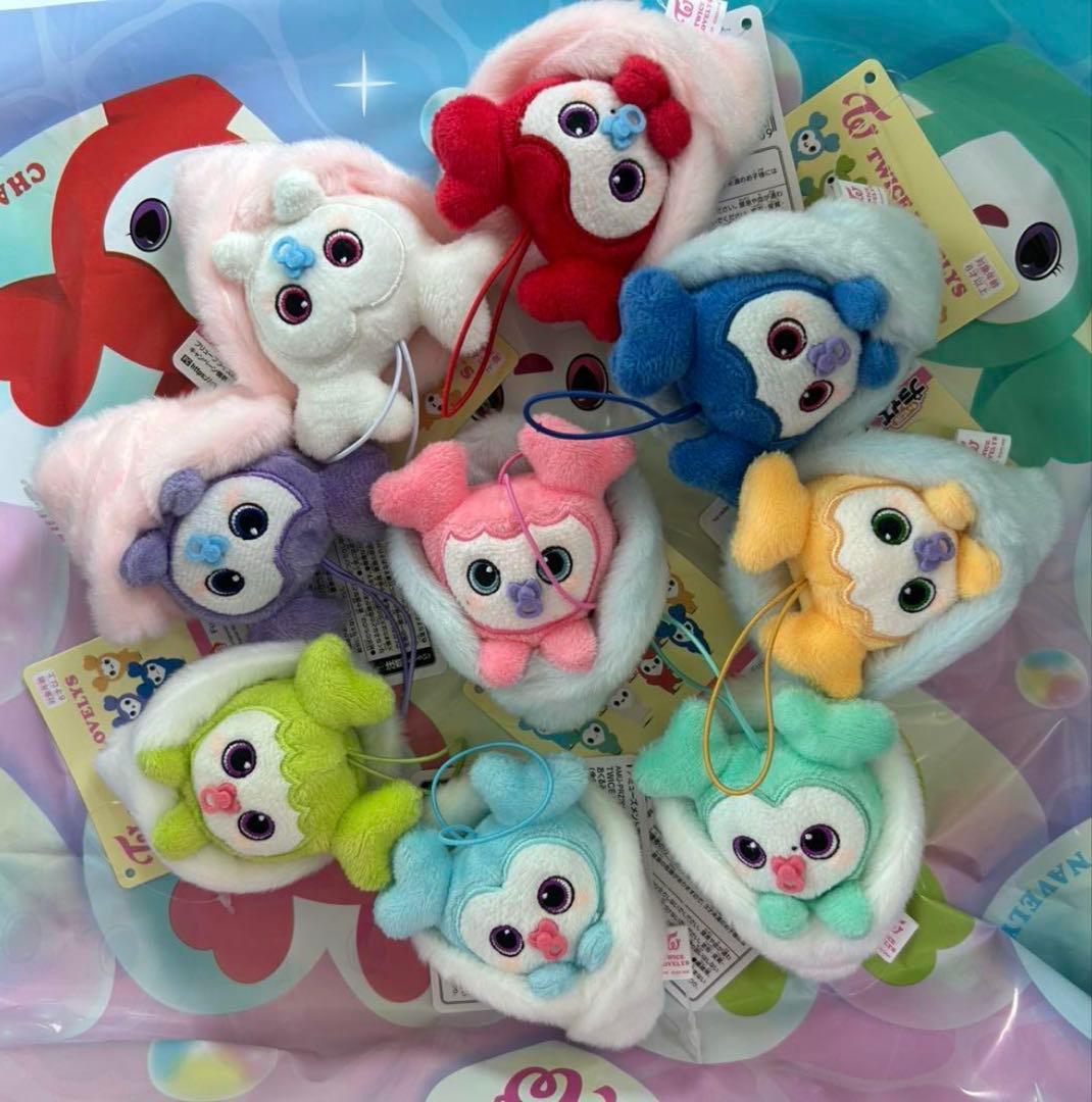 TWICE LOVELYS おくるみマスコットBABYコンプリートおまけ付き！