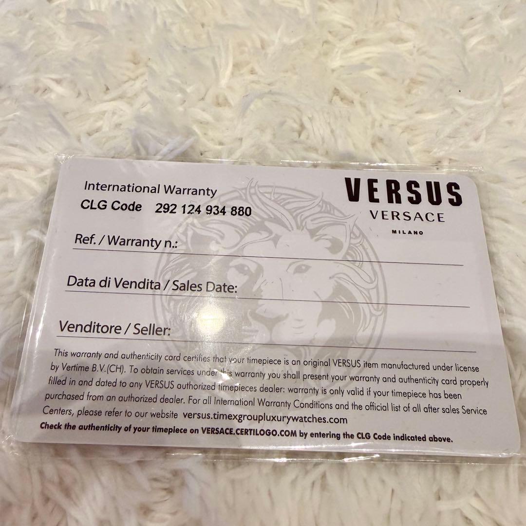 VERSUS VERSACE ヴェルサス ヴェルサーチ クォーツ クロノグラフ