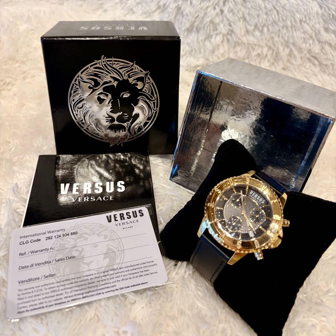 VERSUS VERSACE ヴェルサス ヴェルサーチ クォーツ クロノグラフ
