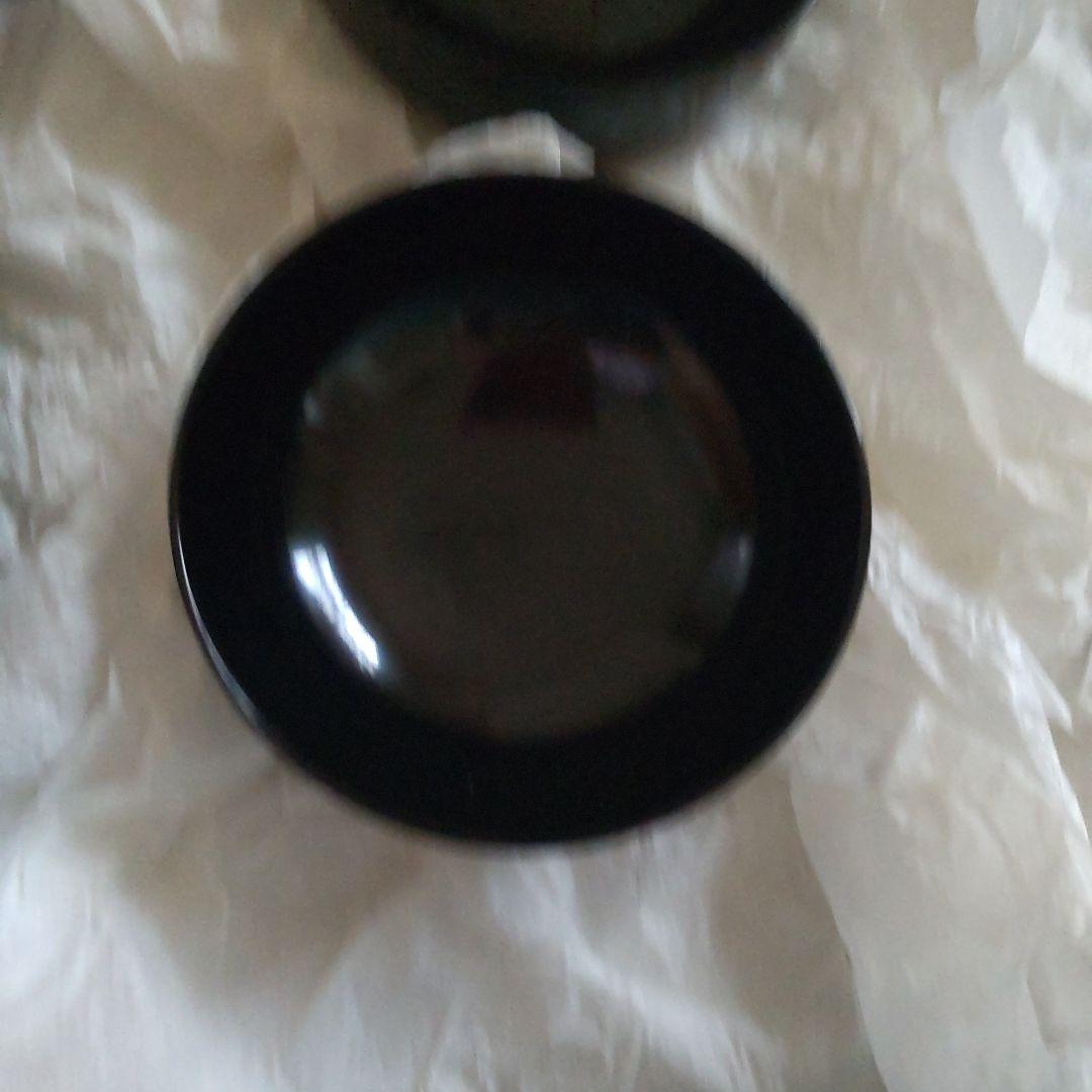 浄法寺塗　うるみ工芸　漆器 黒色椀 ５個セット 蓋付き　伝統工芸　新品未使用