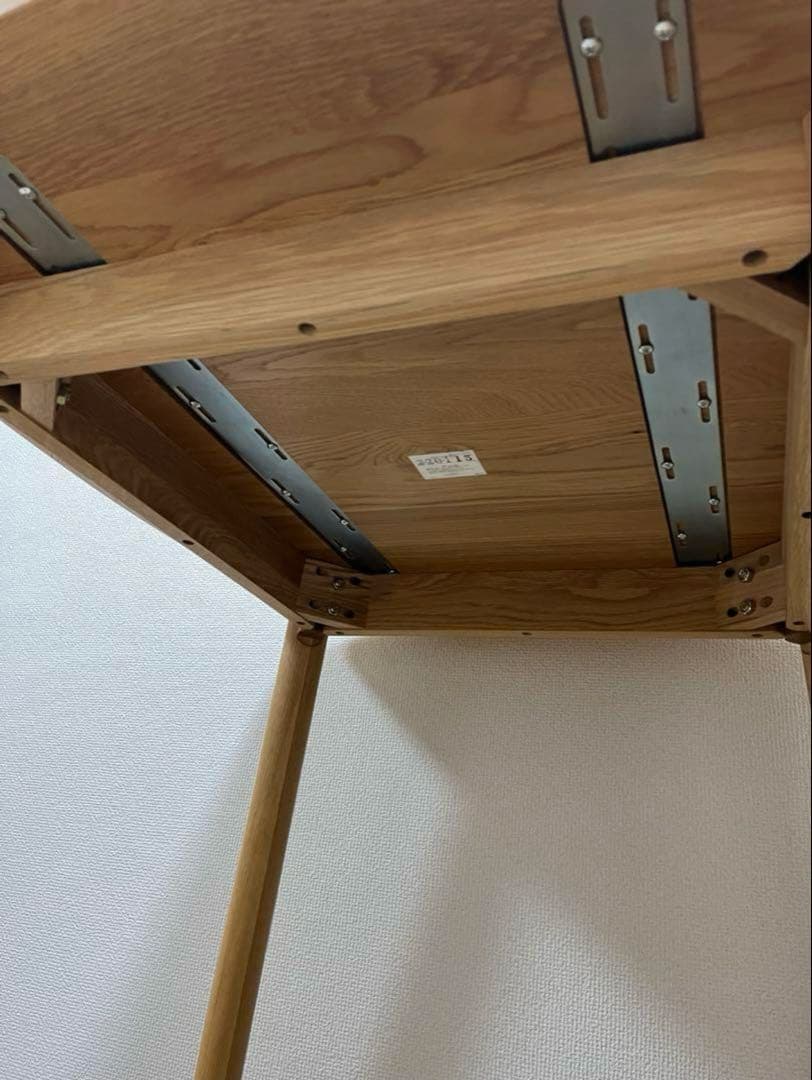 unico ソルク　ダイニングテーブル　SOLK W800