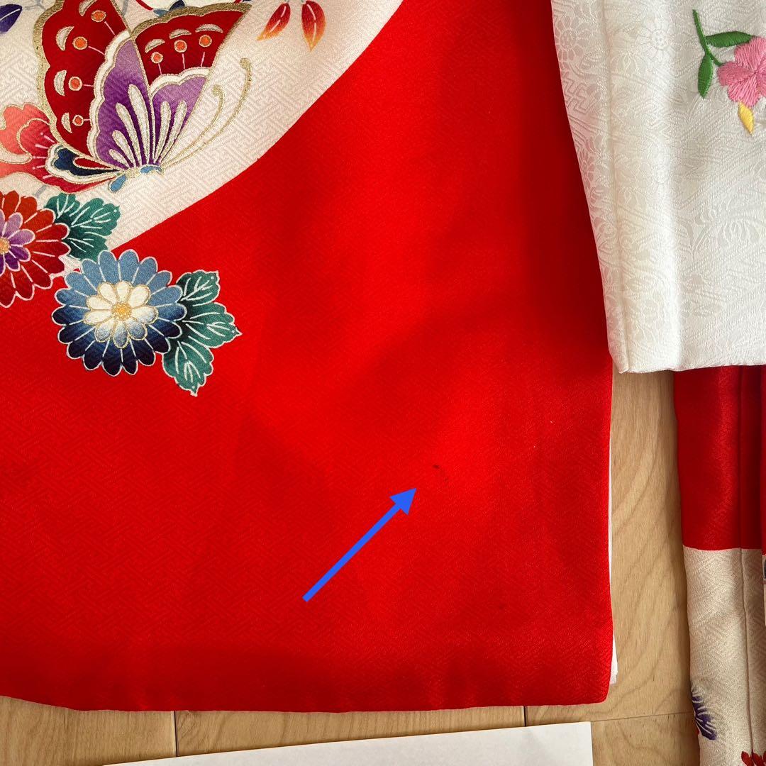 着物　被布　セット　正絹　七五三　三歳　女の子