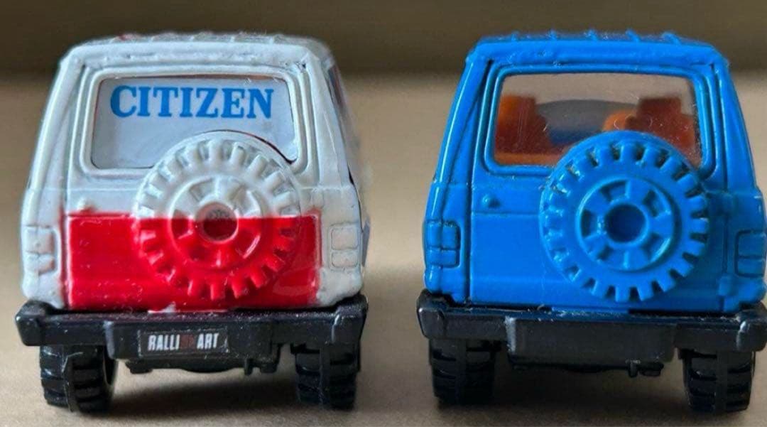 トミカ 三菱 パジェロ 4WD 2台セット