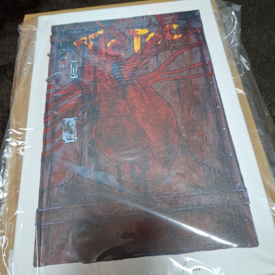 ドロヘドロ 心 心先輩 キャンバスアート キャンバス 扉 ドロヘドロ 扉