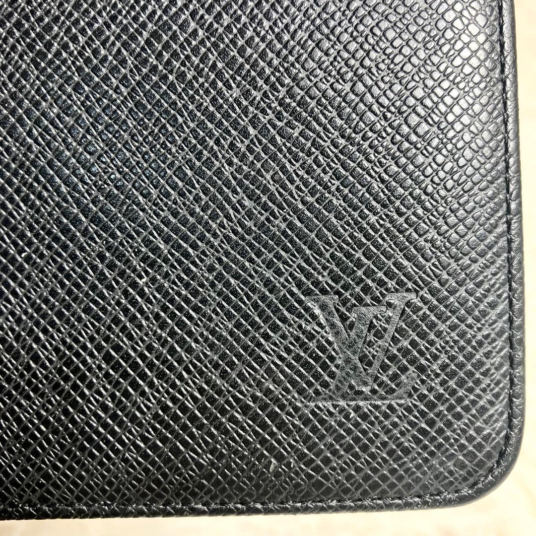 【良品】 ルイヴィトン タイガ アジェンダ・ビューロー イニシャル入り