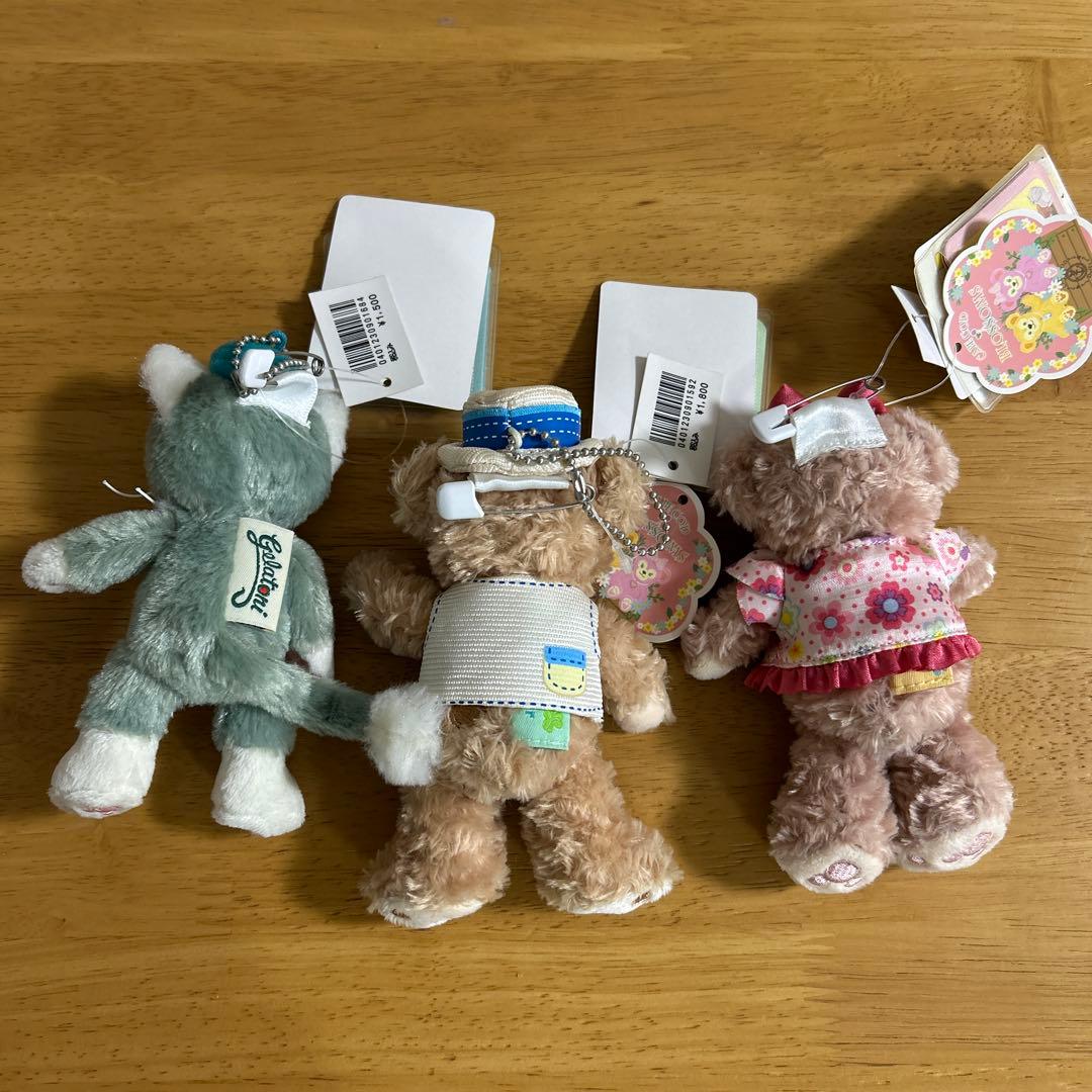 ★ディズニー・ダッフィーシリーズ3体セット