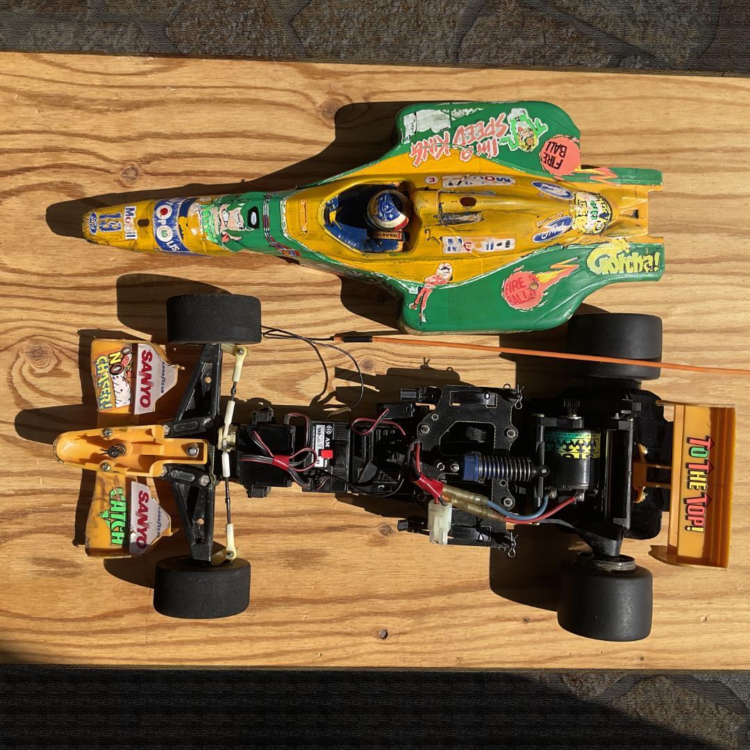 タミヤ F1 ベネトンB192 　ラジコン ＆プロポ 【故障・ジャンク品】