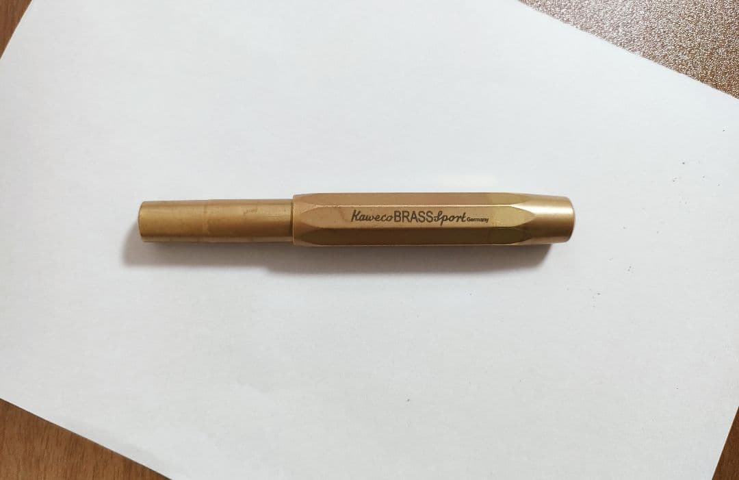 Kaweco カヴェコ BRASS Sport M 中字 ブロンズ Nクリップ付