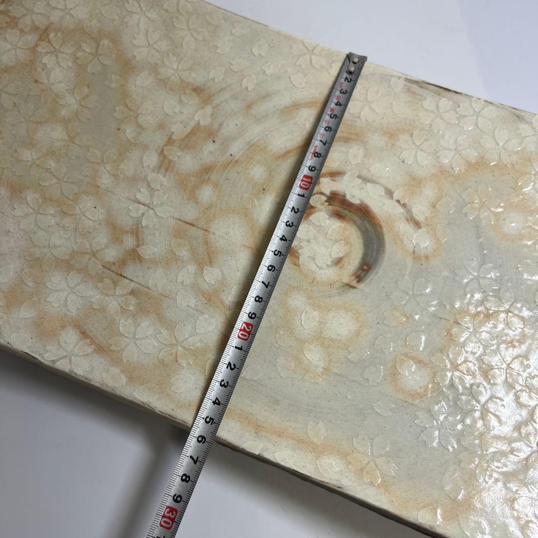 加山哲也作 桜花文組皿 共箱 幅約46㎝ 東Y7-1107② - it-touch.ru