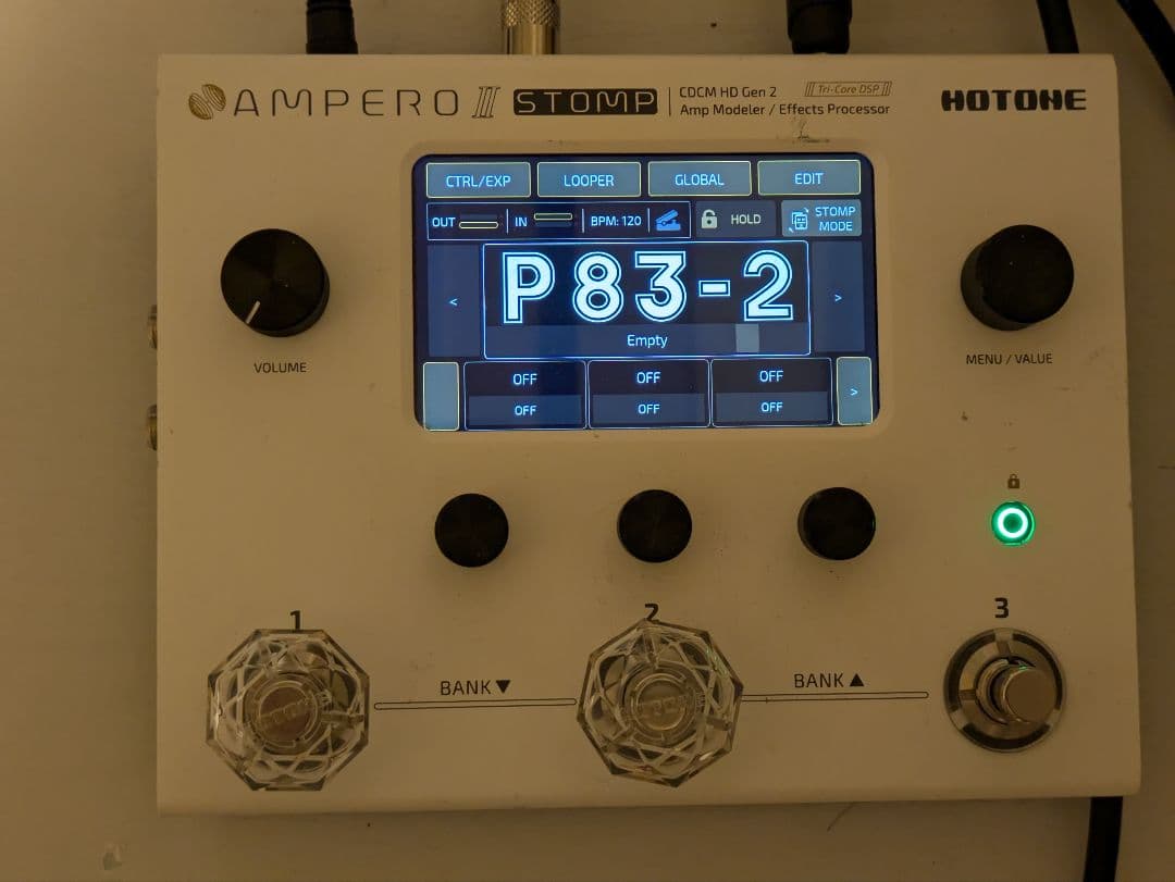 Ampero II Stomp ギターエフェクター