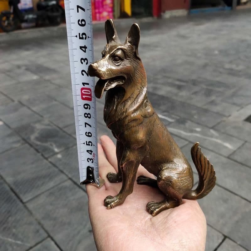 十二支犬 銅製 装飾品 工芸品 美術品 置物