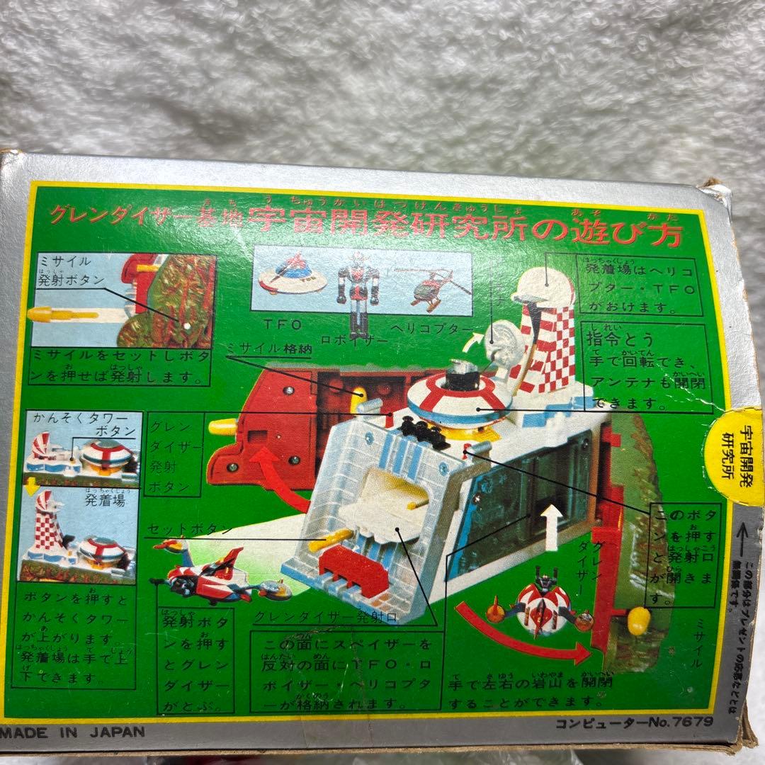 UFOロボ　グレンダイザー基地　宇宙開発研究所　基地　ポピニカシリーズ