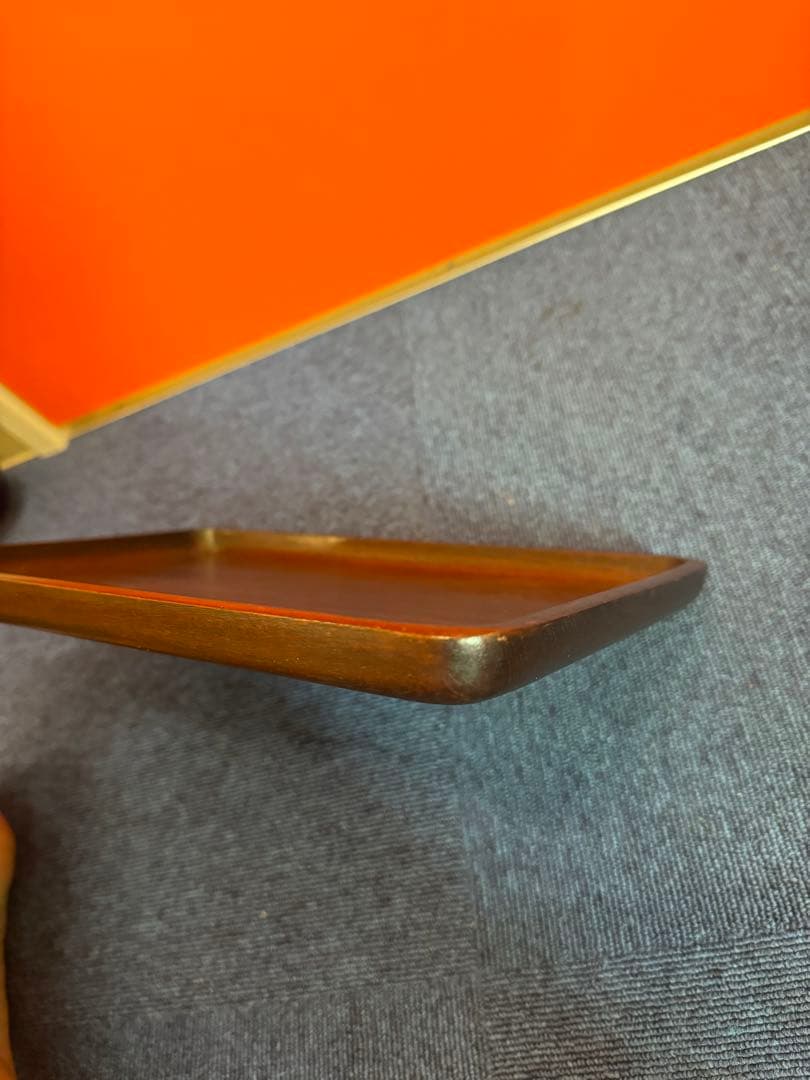 1962 唐木 煎茶盆 煎茶道具 古美術 古道具 アンティーク 木地盆 時代物