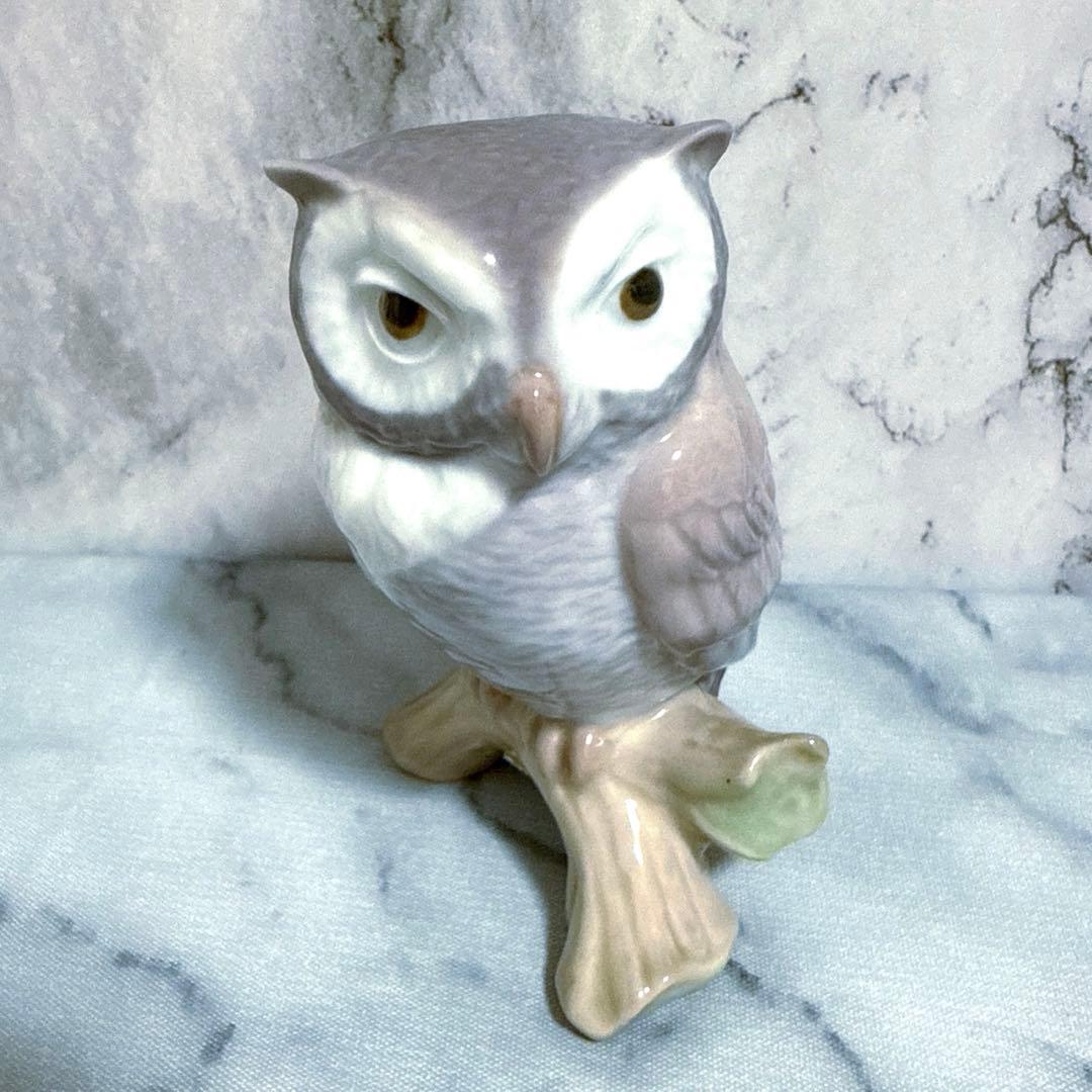 リヤドロ　LLADRO 幸運のフクロウ　陶器　置物 幸運のフクロウ | リヤドロ公式オンライン