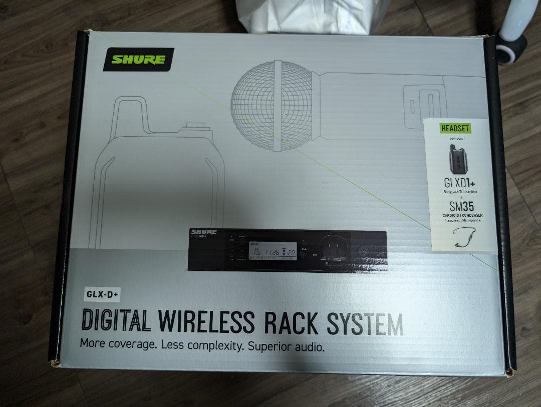 SHURE GLXD14R+J/SM35-Z2 ワイヤレスシステム ＋α