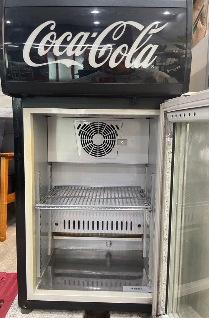コカコーラ 非売品 冷蔵庫 ジャンク品 LED L108252600 - 冷蔵庫