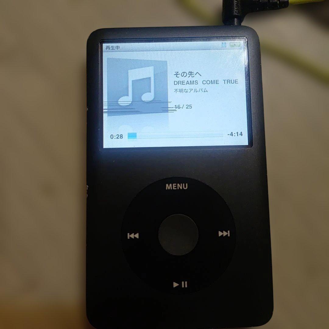 Apple iPod Classic 120GB ブラック - メルカリ