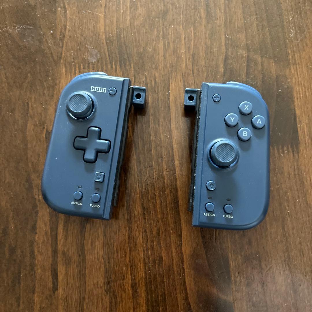 Nintendo Switch 有機EL ホリグリップコントローラー　ソフト2本