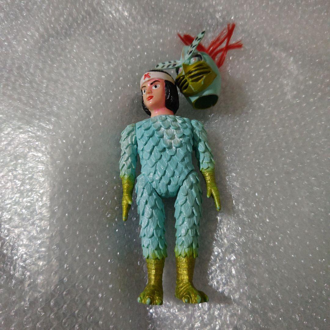 変身忍者嵐　パチ　ソフビ　面取れ　26cm　現状品