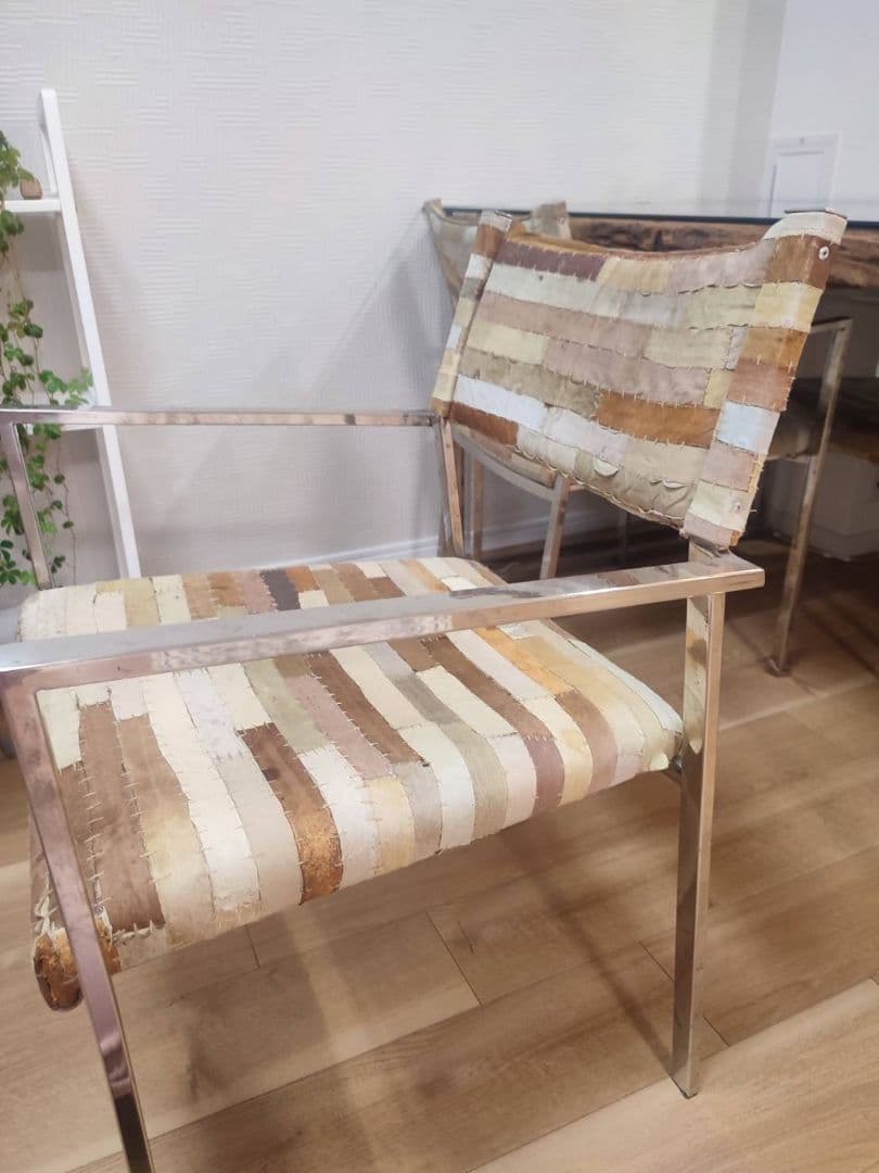 【大阪市内引取限定】 ASPLUND 古材ダイニングテーブル＋椅子3脚