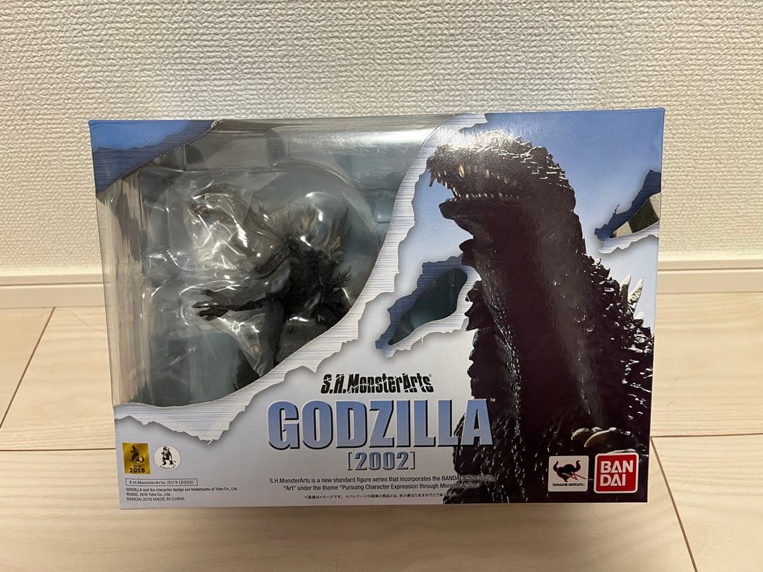 【ゆ】S.H. MonsterArts ゴジラ [2002]