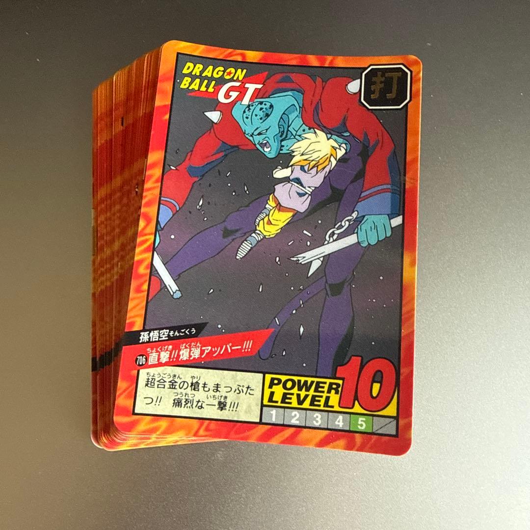収集引退品189】鳥山明 ドラゴンボールGTカードダス スーパーバトル