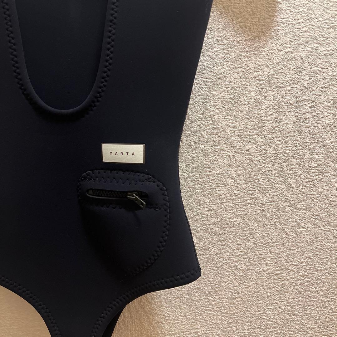 【美品】MARIA WETSUIT ノースリーブ ブラック水着