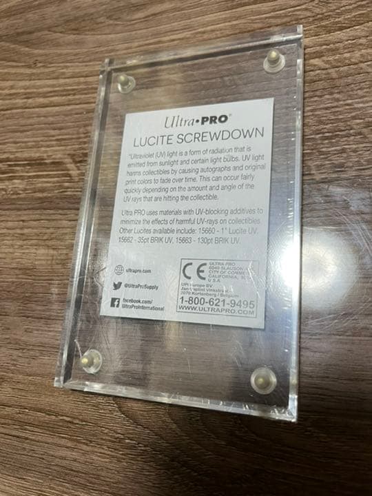 ルサイト UVカット スクリューダウン 1/2インチ ウルトラプロ 3セット